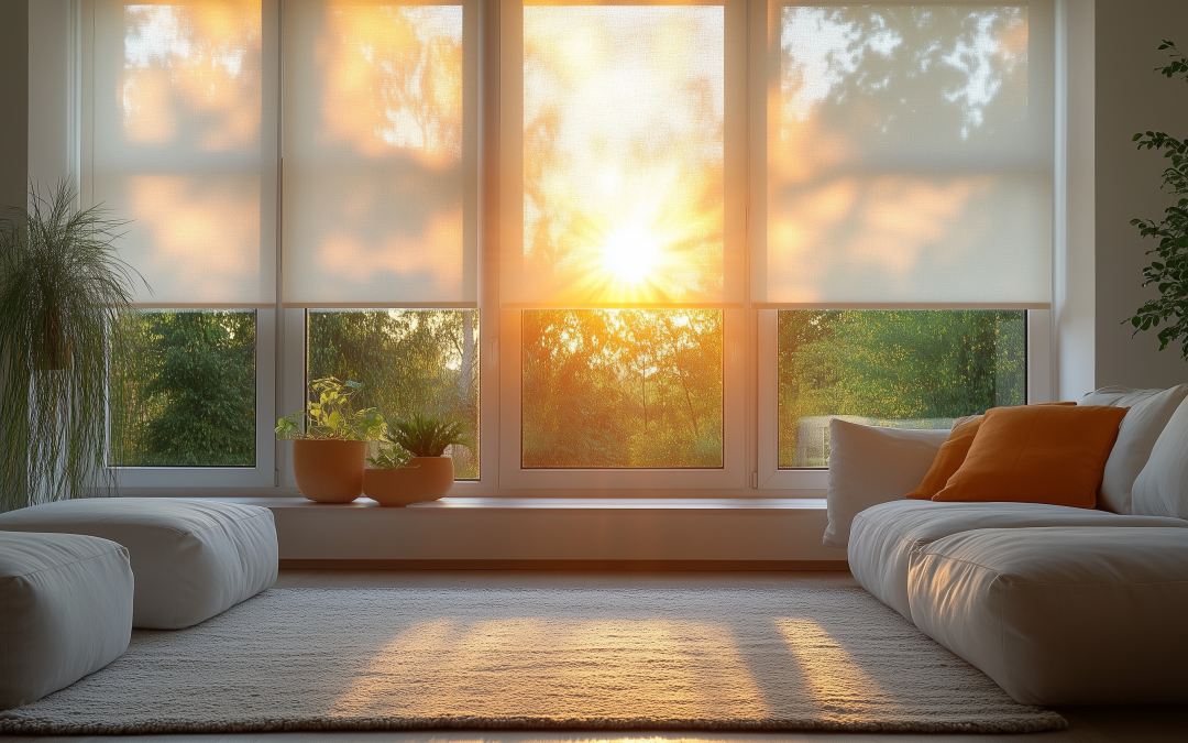 How Do Sunscreen Blinds Improve Daytime Privacy, Glare Control, and Heat Reduction?